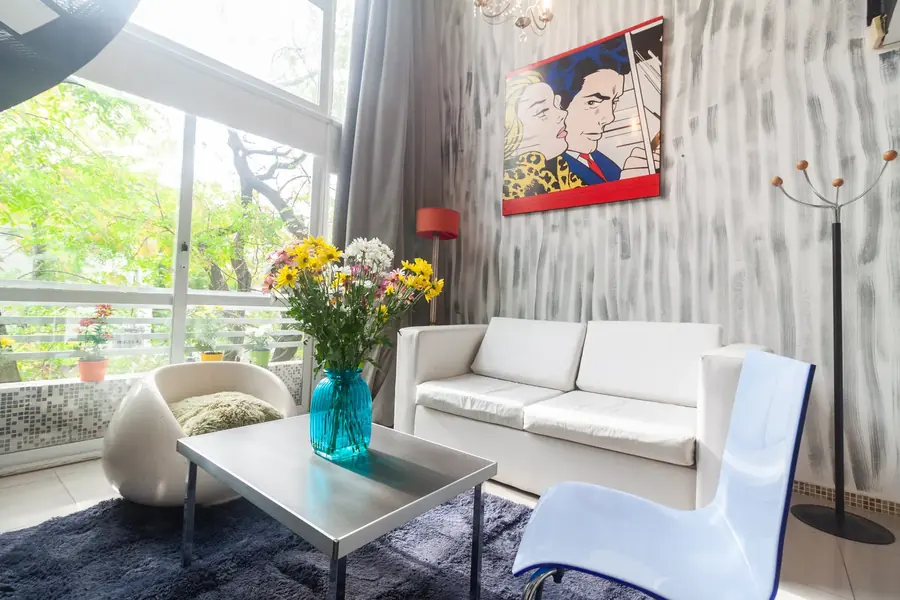 Interior — Blue Apartment