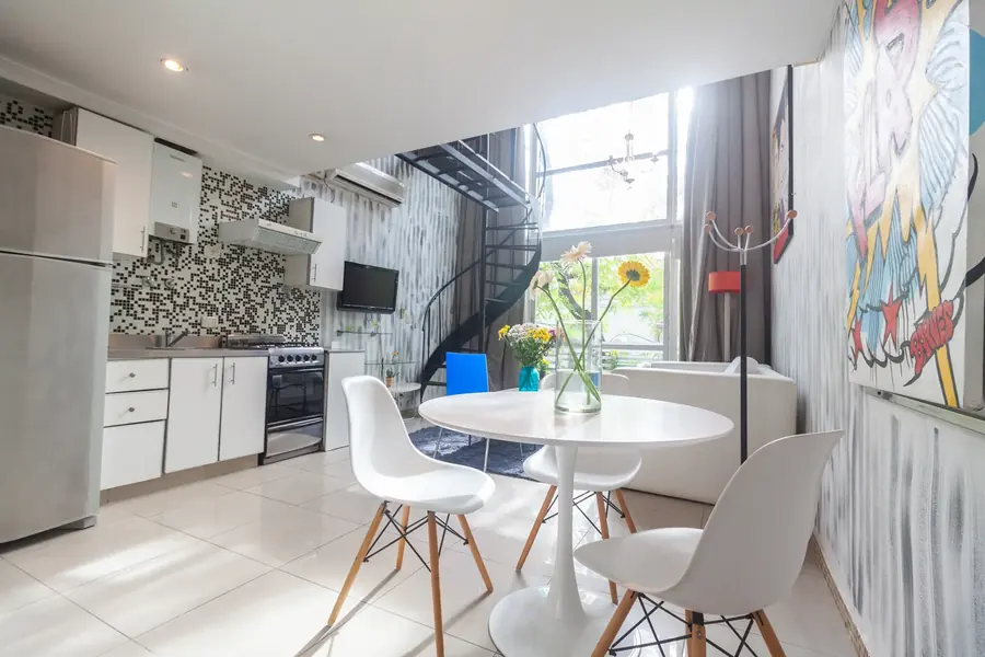 Interior — Blue Apartment