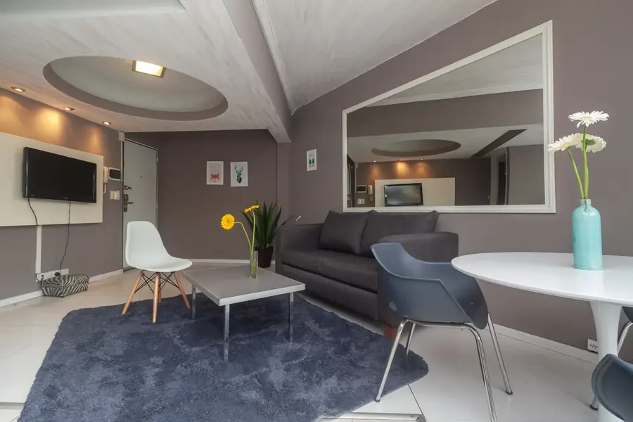 Interior — White Apartment