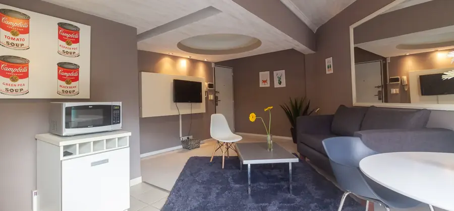 Interior — White Apartment